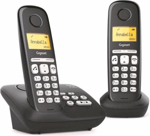 Gigaset AL385A Duo Telefoon + Antwoordapparaat, Telecommunicatie, Vaste telefoons | Handsets en Draadloos, Gebruikt, 2 handsets