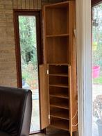 Blank eiken hoekkast, tv kast en salon tafel, Ophalen, Eikenhout, 50 tot 100 cm, Zo goed als nieuw