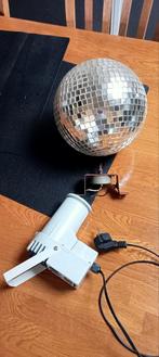 Disco bal met spotje. ( Ophalen), Muziek en Instrumenten, Licht en Laser, Gebruikt, Ophalen