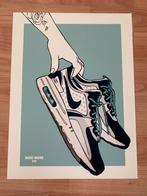 Getekende poster Nike Air Max Zero OG, Verzamelen, Rechthoekig Staand, Nieuw, Ophalen of Verzenden, A1 t/m A3