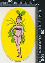 Sticker: Vintage Pin Up Girl (326), Verzamelen, Stickers, Overige typen, Ophalen of Verzenden, Zo goed als nieuw