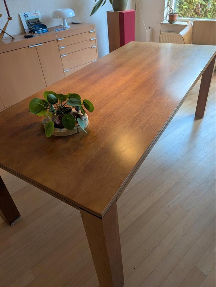 Gelderland Eettafel - Gebruikt, Huis en Inrichting, Tafels | Eettafels, Gebruikt, 50 tot 100 cm, 150 tot 200 cm, Vijf personen of meer