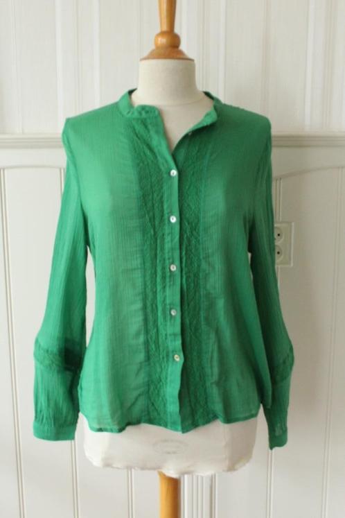 Blouse van TRAMONTANA maat 40, Kleding | Dames, Blouses en Tunieken, Zo goed als nieuw, Maat 38/40 (M), Groen, Ophalen of Verzenden