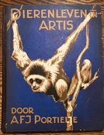 Dierenleven in Artis - A.F.J. Portielje - 1939, Boeken, Ophalen of Verzenden, Gelezen, Natuur algemeen