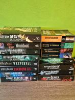 Jeffery Deaver boeken 16 stuks, Boeken, Thrillers, Ophalen of Verzenden, Zo goed als nieuw