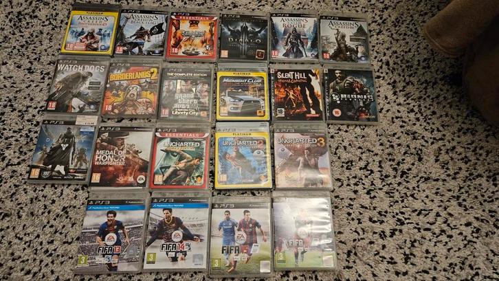Partij PS3 games, Spelcomputers en Games, Games | Sony PlayStation 3, Gebruikt, Avontuur en Actie, 1 speler, Vanaf 18 jaar, Ophalen of Verzenden