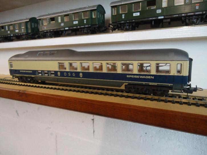 LIMA DB Restauratie- en Personen rijtuig Rheingold, Hobby en Vrije tijd, Modeltreinen | H0, Gebruikt, Wagon, Gelijkstroom of Wisselstroom
