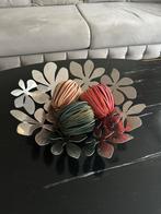 Decoratieve Schaal met Riet Ballen, Overige materialen, Schaal, Rond, Ophalen of Verzenden