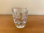 geëtst borrelglaasje / Schnapsglas Brantlhof, Verzamelen, Glas en Borrelglaasjes, Ophalen of Verzenden, Zo goed als nieuw, Borrel- of Shotglas