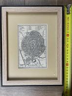1850-1890 Plattegrond Mechelen - Malines België, Antiek en Kunst, Ophalen of Verzenden