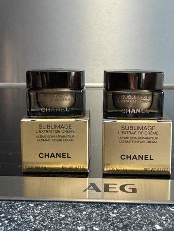Chanel sublimage L’extrait de creme ultimate repair 2x5gr beschikbaar voor biedingen