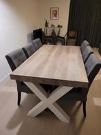 Complete set (eettafel+6 stoelen,dressior,salontafel), Huis en Inrichting, Complete inboedels, Ophalen