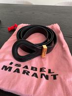 Isabel Marant Brindy belt zwart leer - maar 80, Kleding | Dames, Riemen en Ceinturen, Ophalen of Verzenden, Zo goed als nieuw