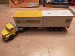 Majorette Scania Container Truck met gratis "John" truck., Ophalen of Verzenden, Gebruikt, Bus of Vrachtwagen, Majorette