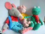 Max Velthuijs # Kikker - Muis en Varkentje - omschrijving, Kinderen en Baby's, Speelgoed | Poppen, Ophalen of Verzenden, Zo goed als nieuw