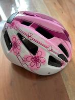 Crivit kinderfietshelm wit/roze XS, Gebruikt, Meisje, Crivit, Ophalen