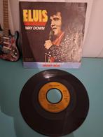 Elvis Presley - Way Down Single 1977, Ophalen of Verzenden, 1960 tot 1980, Gebruikt, Overige formaten