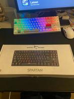 white shark spartan gaming toetsenbord, Gaming toetsenbord, Ophalen of Verzenden, Zo goed als nieuw, Qwerty