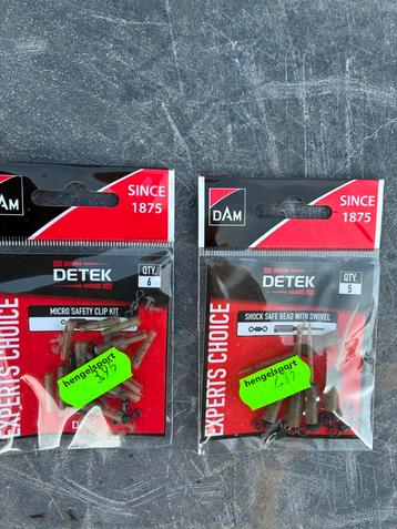 DAM D-Tek Micro Safety Clip & Shock Safe Bead Set beschikbaar voor biedingen