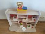 Houten winkeltje, Kinderen en Baby's, Speelgoed | Houten speelgoed, Ophalen, Gebruikt, Meubelstuk of Keukentje