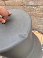 Industriële hanglamp, Huis en Inrichting, Lampen | Hanglampen, Ophalen of Verzenden, Gebruikt, Metaal, Minder dan 50 cm