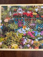 puzzel ‘Zomertuin vol Kleuren’, Hobby en Vrije tijd, Denksport en Puzzels, Ophalen of Verzenden, Minder dan 500 stukjes, Zo goed als nieuw