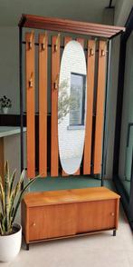 Prachtig vintage halmeubel / kapstokmeubel, Zo goed als nieuw, Minder dan 100 cm, Hout, Ophalen
