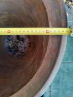 Mooie rustikale grote Plantenpot, tuin pot, buitenpot, Ophalen, Gebruikt, 40 cm of meer, Rond