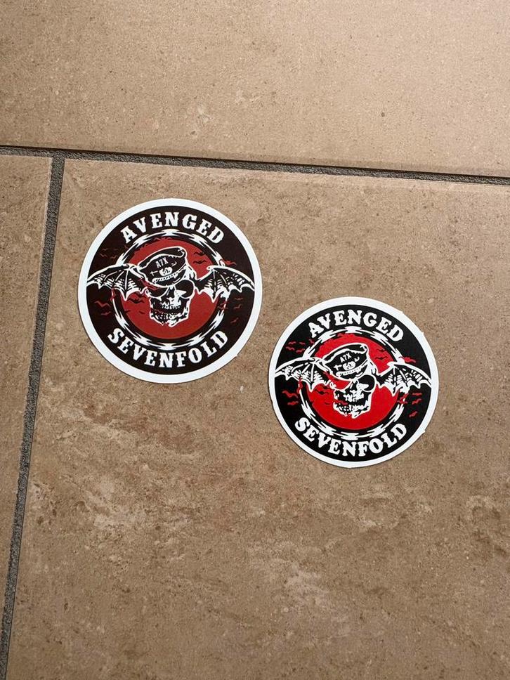 Avenged Sevenfold stickers, Verzamelen, Stickers, Nieuw, Ophalen of Verzenden