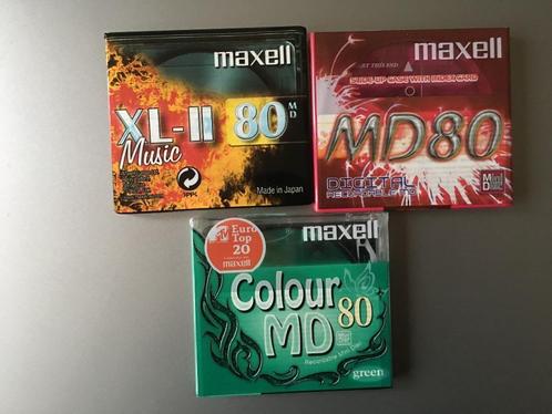 Maxell discs MD color 80min (seal), Audio, Tv en Foto, Walkmans, Discmans en Minidiscspelers, Minidisc-recorder, Ophalen of Verzenden