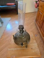 Antieke HA Messing Kaarslamp, Antiek en Kunst, Ophalen of Verzenden