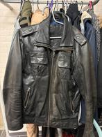 Superdry leren jack - Maat XL, Ophalen of Verzenden, Gedragen, Maat 56/58 (XL), Zwart