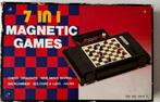 7 in 1 magneet spel backgammon schaak halma solitaire ludo, Een of twee spelers, Ophalen of Verzenden, Zo goed als nieuw, Reisspel