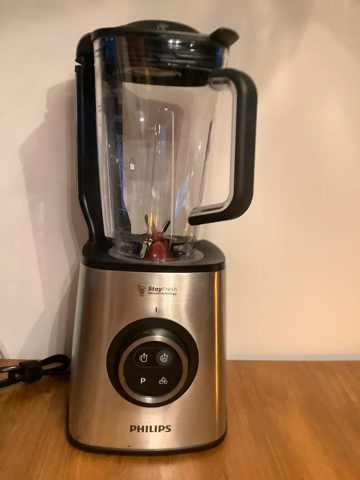 Philips HR3752 Vacuum Blender, Witgoed en Apparatuur, Blenders, Zo goed als nieuw, Ophalen of Verzenden