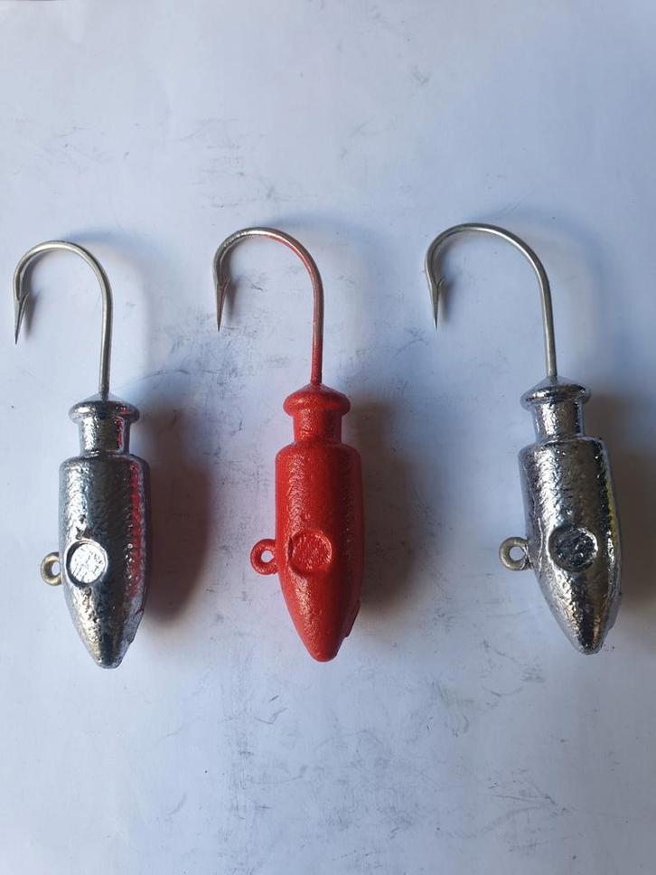 Spire Point jiggkoppen, Watersport en Boten, Hengelsport | Zeevissen, Nieuw, Haak, Ophalen of Verzenden