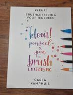 Brushlettering voor Iedereen - Carla Kamphuis, Ophalen of Verzenden, Zo goed als nieuw