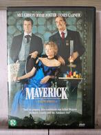 Maverick (1994) Mel Gibson / J. Foster - Dvd Western/Komedie, Alle leeftijden, Ophalen, Zo goed als nieuw