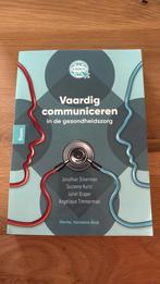 Vaardig communiceren in de gezondheidszorg, Ophalen of Verzenden, Beta, Zo goed als nieuw, HBO