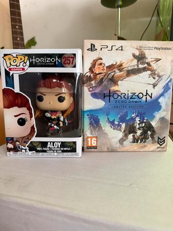 Aloy: Funko Pop nr. 257 + Limited Edition Horizon PS4 beschikbaar voor biedingen