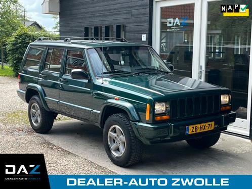 Jeep Cherokee 4.0i Limited Classic/Airco (bj 1999), Auto's, Oldtimers, Bedrijf, Te koop, 4x4, ABS, Airbags, Airconditioning, Alarm