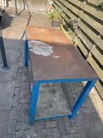 ijzeren werktafel, Ophalen, Gebruikt, 70 tot 120 cm