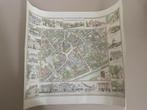 Vintage gekleurde stadsplattegrond Oirschot. Tekeningen., Ophalen, 1800 tot 2000, Nederland, Landkaart