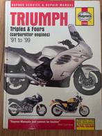 TRIUMPH Triples Fours 1991-1999 Haynes, Motoren, Handleidingen en Instructieboekjes, Ophalen of Verzenden, Triumph