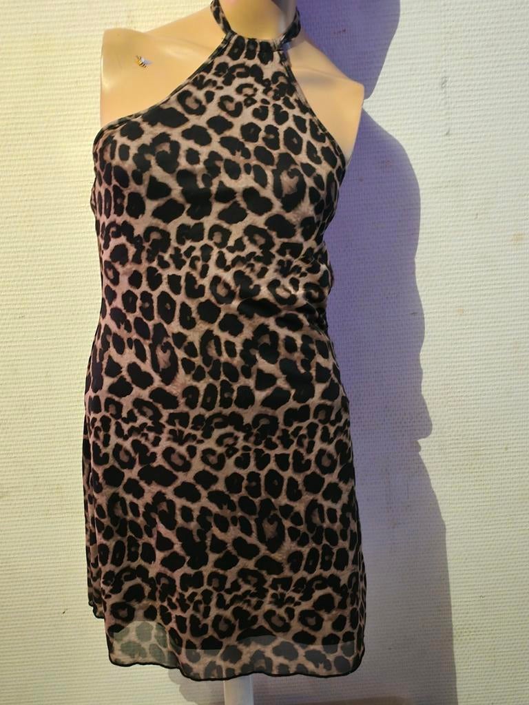 Shein dames strand jurk xs, Bruin, Ophalen of Verzenden, Zo goed als nieuw, Maat 34 (XS) of kleiner