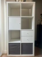 Kallax kast IKEA wit 4x2, Ophalen, 100 tot 150 cm, 50 tot 100 cm, Zo goed als nieuw