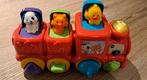 VTech Kiekeboe Dierentrein, Kinderen en Baby's, Speelgoed | Babyspeelgoed, Ophalen of Verzenden, Gebruikt, Auto, Met geluid