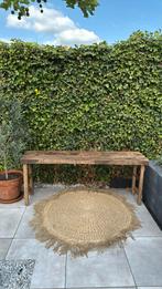 Markttafel 178x43x71, Ophalen, Teakhout, Zo goed als nieuw, 150 tot 200 cm