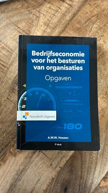 Bedrijfseconomie voor het besturen van organisaties-opgaven