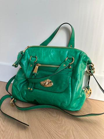 Groene Michael Kors handtas/schoudertas beschikbaar voor biedingen