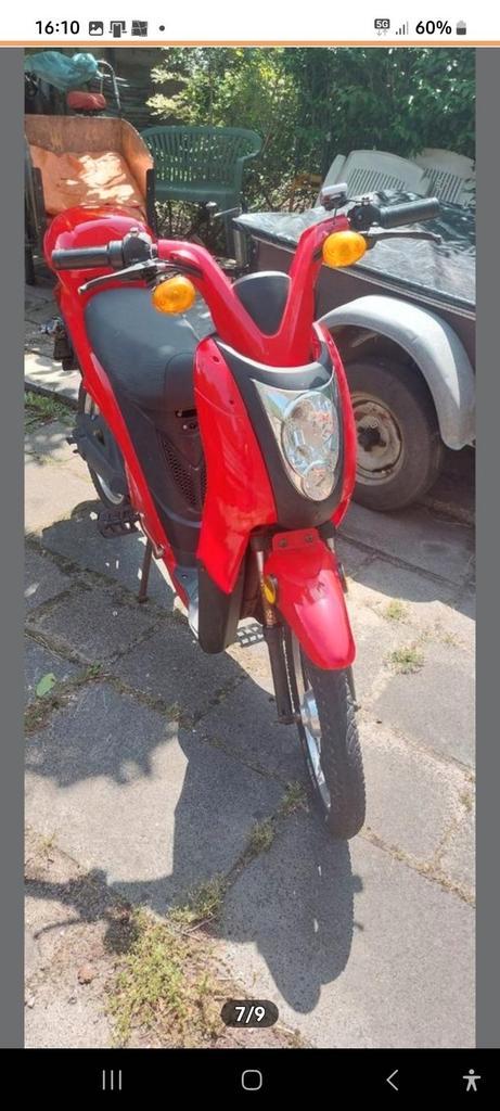 Electrische Scooter/Bromfiets,Rijklaar, tot 150 Km rijden, Fietsen en Brommers, Brommers | Honda, Overige modellen, Ophalen